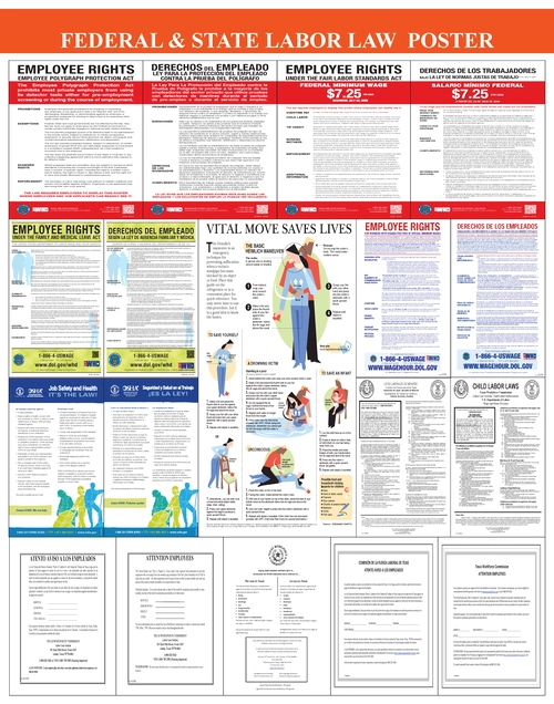 2026 Iowa  Labor Law All In One Poster 